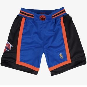 Men's Royal New York Knicks Authentic 1996-97 Away Shorts